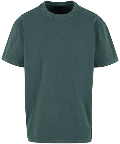 Build Your Brand Acid washed heavy oversized tee