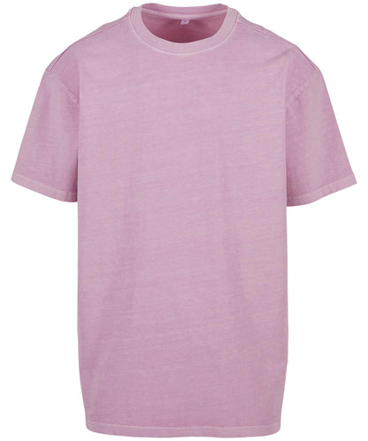 Build Your Brand Acid washed heavy oversized tee