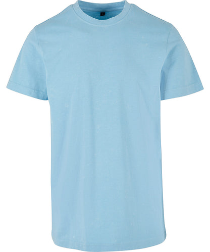 Build Your Brand Acid washed round neck tee