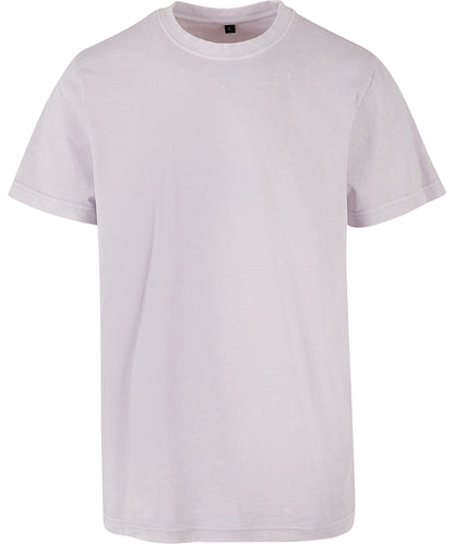 Build Your Brand Acid washed round neck tee