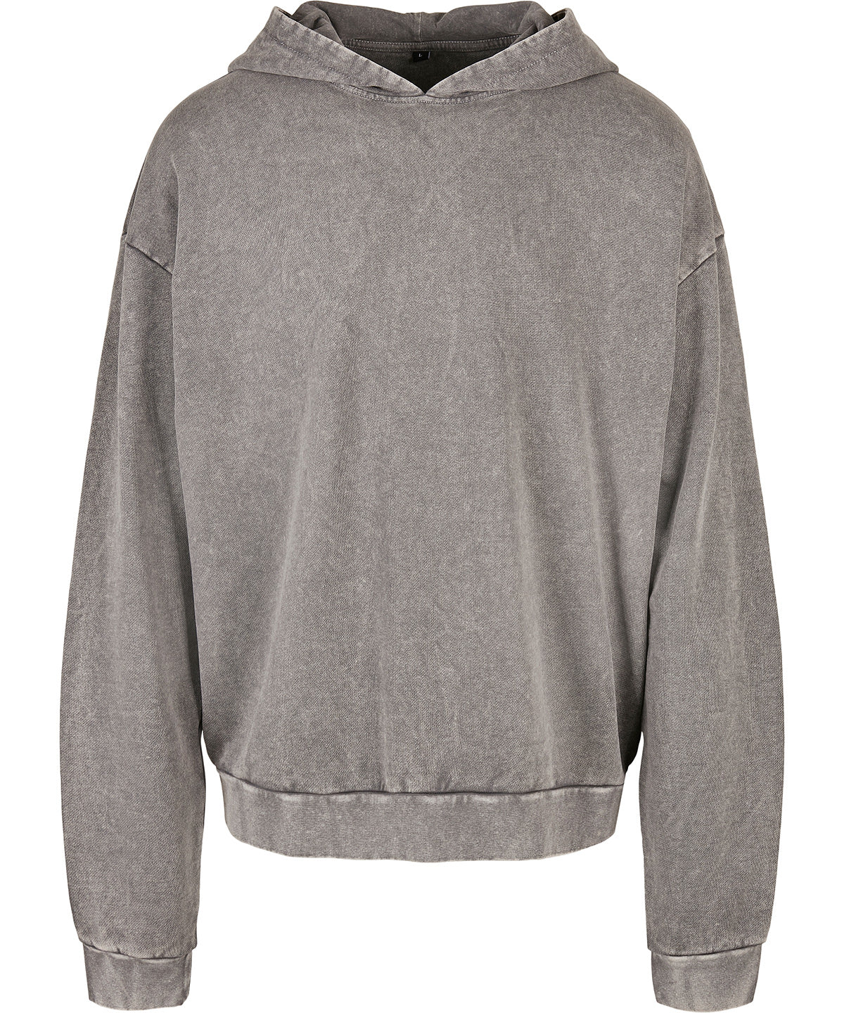Build Your Brand Acid washed oversize hoodie