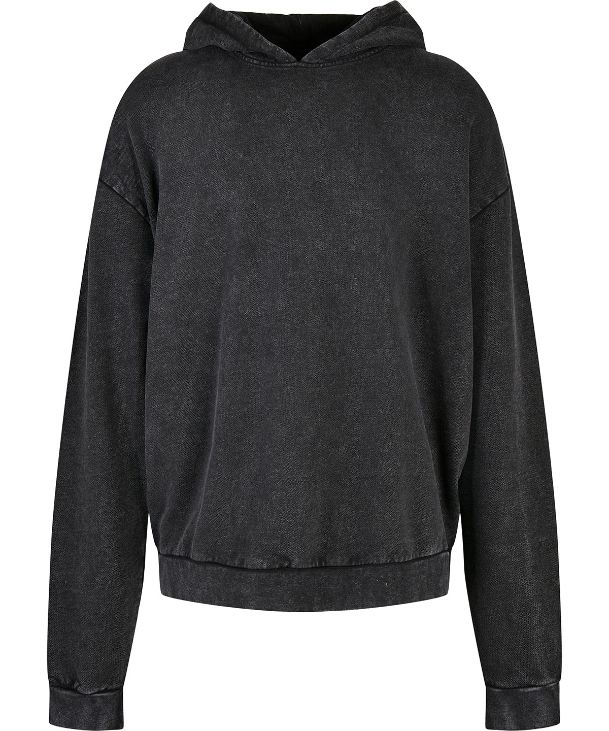 Build Your Brand Acid washed oversize hoodie