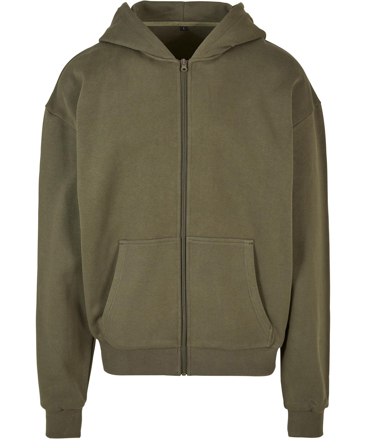 Build Your Brand Ultra heavy zip hoodie