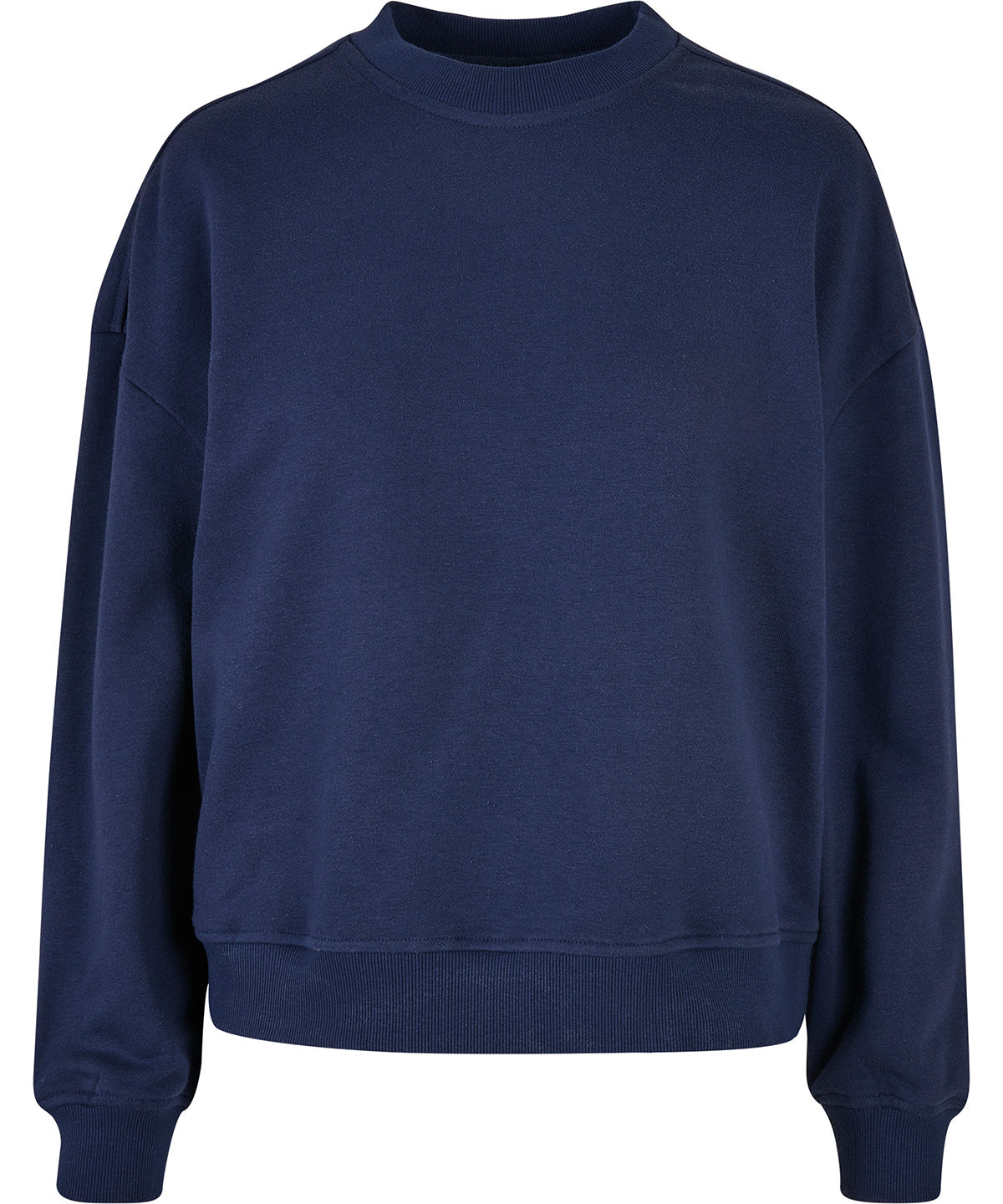 Build Your Brand Women’s oversized crew neck sweatshirt