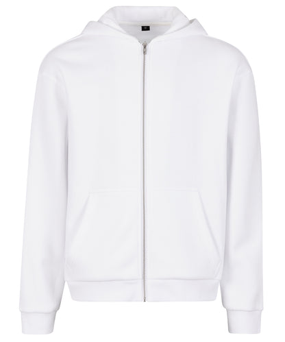 Build Your Brand Fluffy zip hoodie