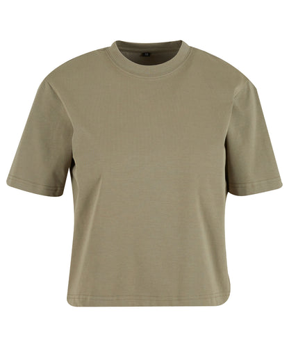 Build Your Brand Women’s Sorona loose-fit tee