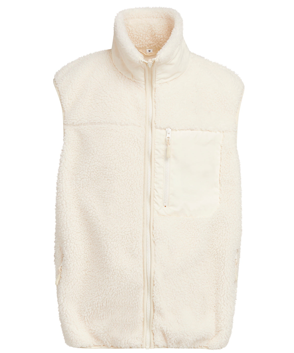 Build Your Brand Bonded sherpa vest