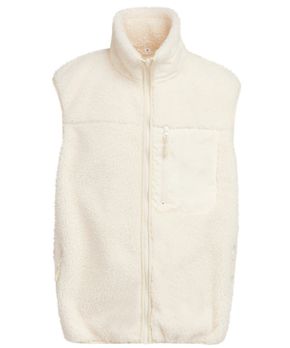 Build Your Brand Bonded sherpa vest