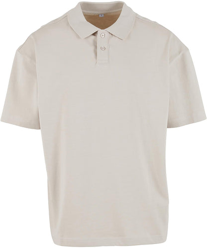 Build Your Brand Oversized polo shirt