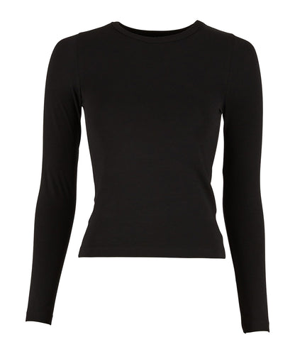 Build Your Brand Women’s ultra slim long sleeve