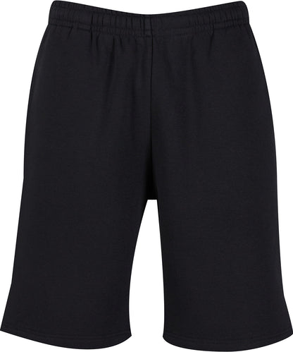 Fluffy sweat shorts - Black