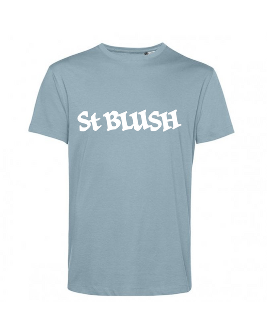 St Blush - Logo T-Shirt - Blue Fog