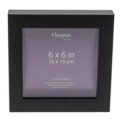 Carrick black 6x6 box frame
