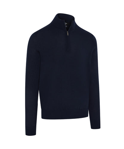 Callaway 1/4-zip merino blend sweater