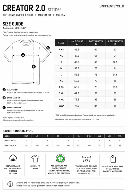 Custom Stanley/Stella Creator 2.0 T-Shirt