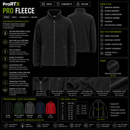 Custom ProRTX Pro Fleece (300 GSM EDITION)