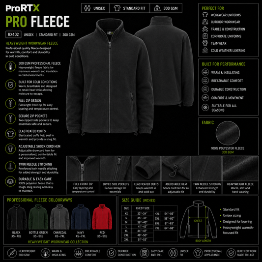 Custom ProRTX Pro Fleece (300 GSM EDITION)