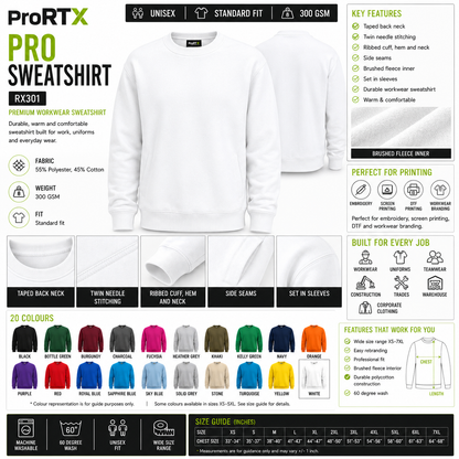 Custom ProRTX Pro Sweatshirt (300 GSM EDITION)
