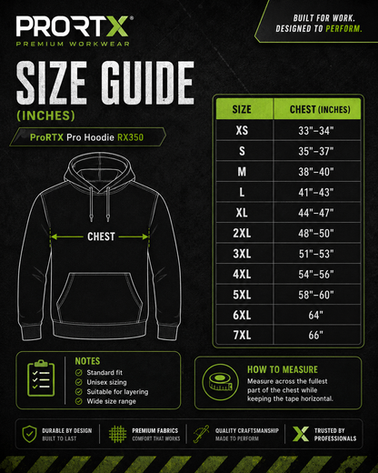 Custom ProRTX Pro Hoodie (300 GSM EDITION)