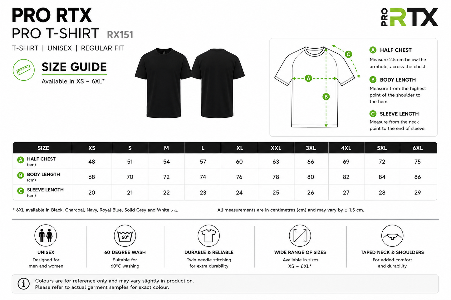 Custom Pro T-Shirt (RX151)