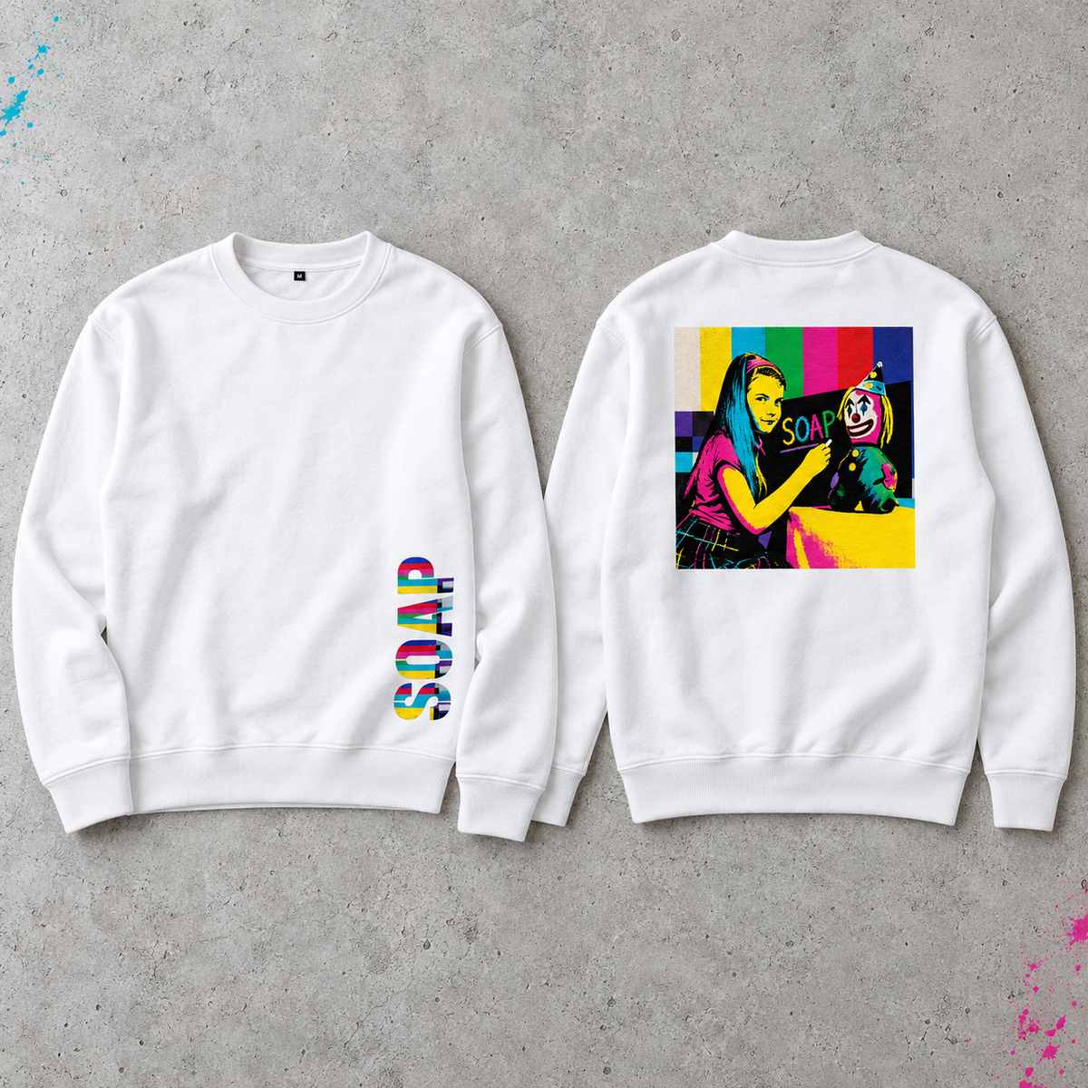 SOAP Off Air Sweatshirt White