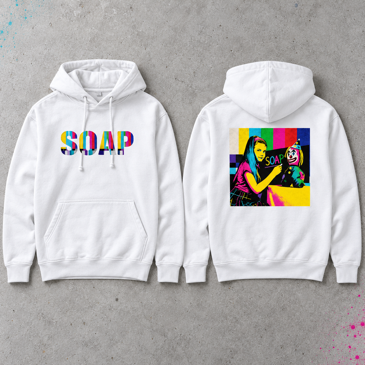SOAP Off Air Hoodie White