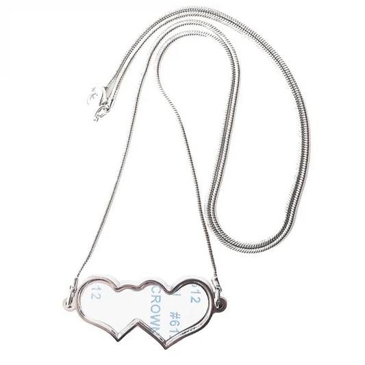 Double Heart Necklace
