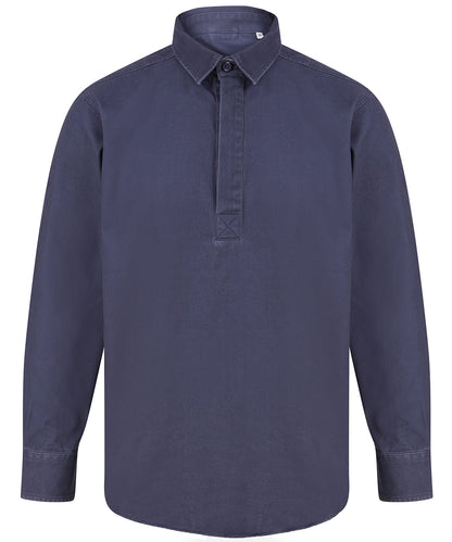 Front Row Pullover drill shirt