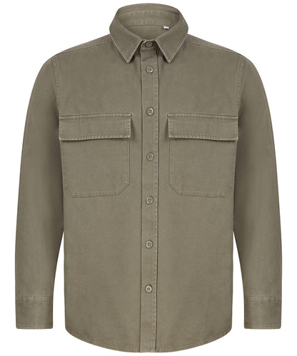 Front Row Drill overshirt