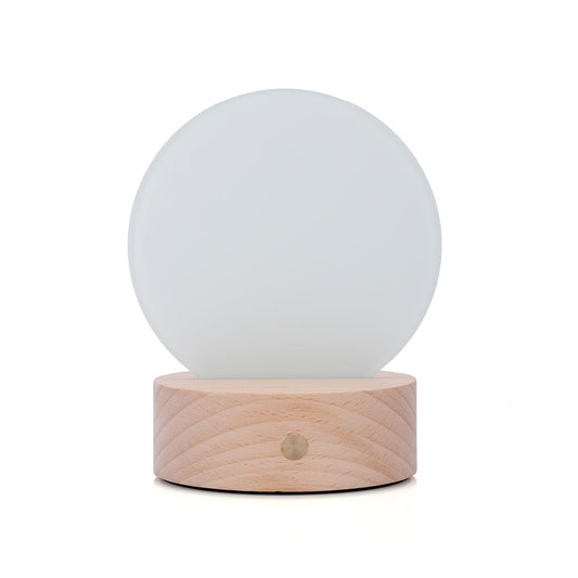 Round LED Glass Photo Panel