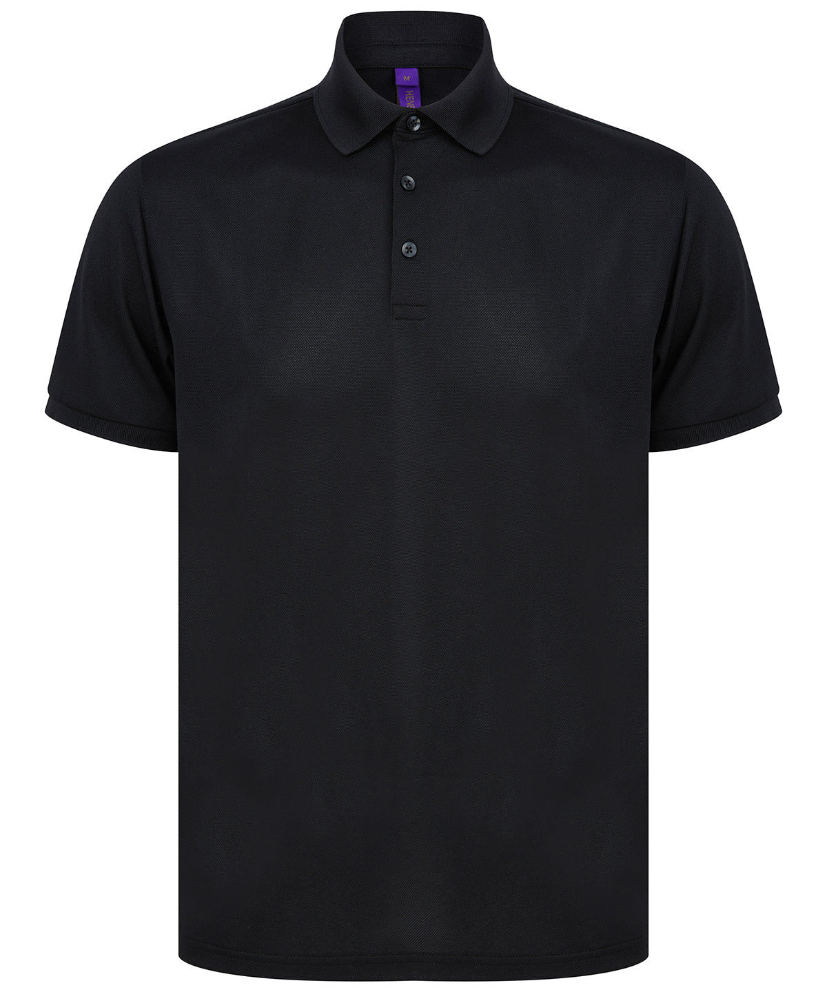 Henbury Recycled polyester polo shirt