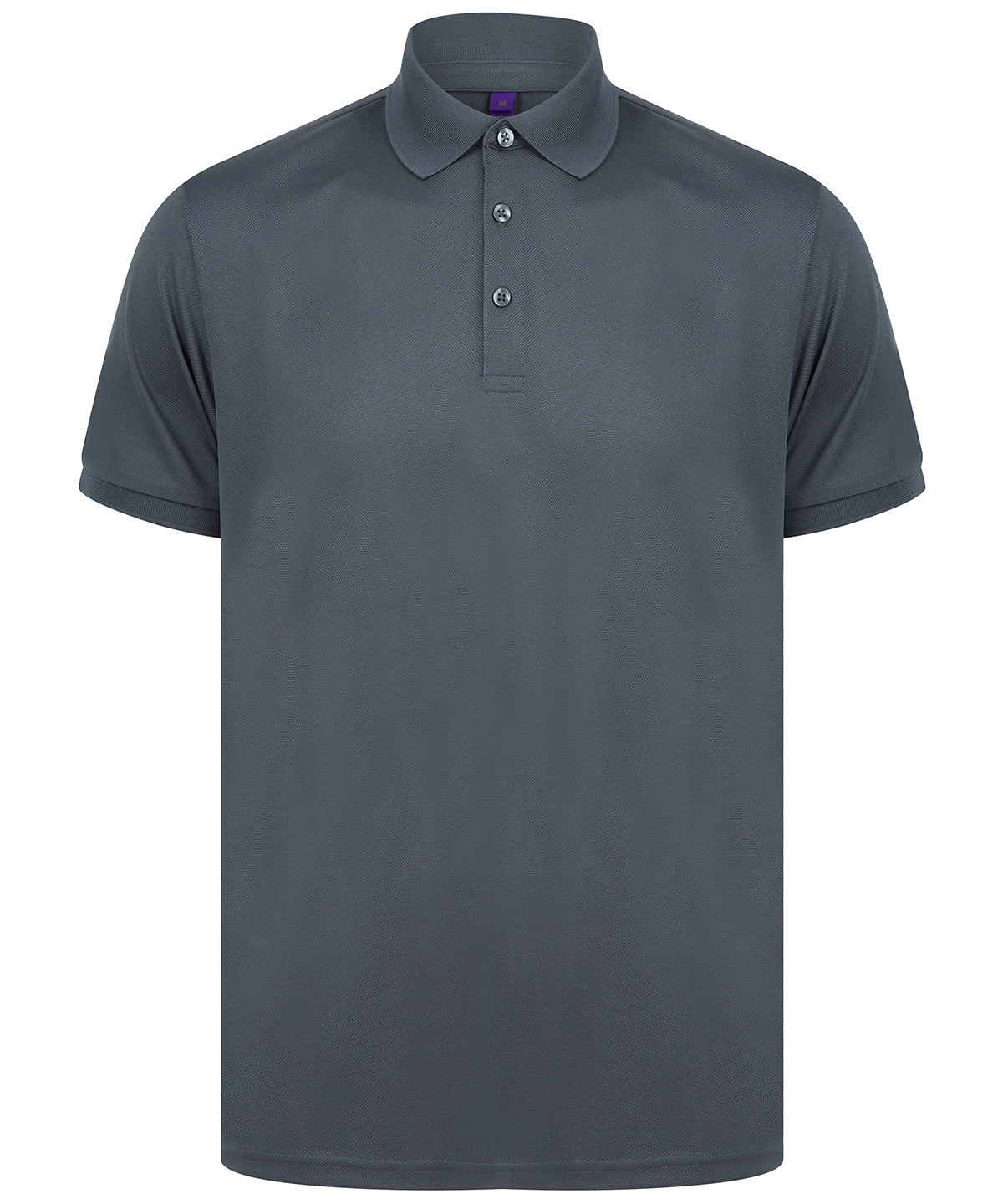 Henbury Recycled polyester polo shirt