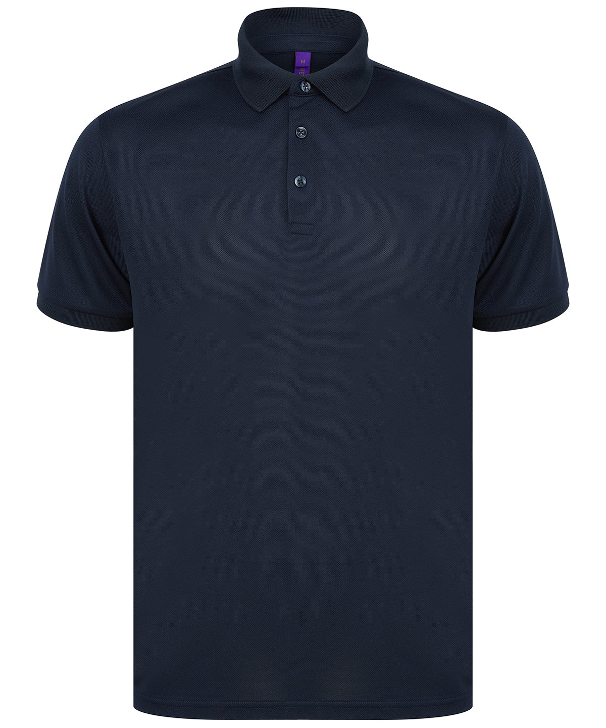 Henbury Recycled polyester polo shirt