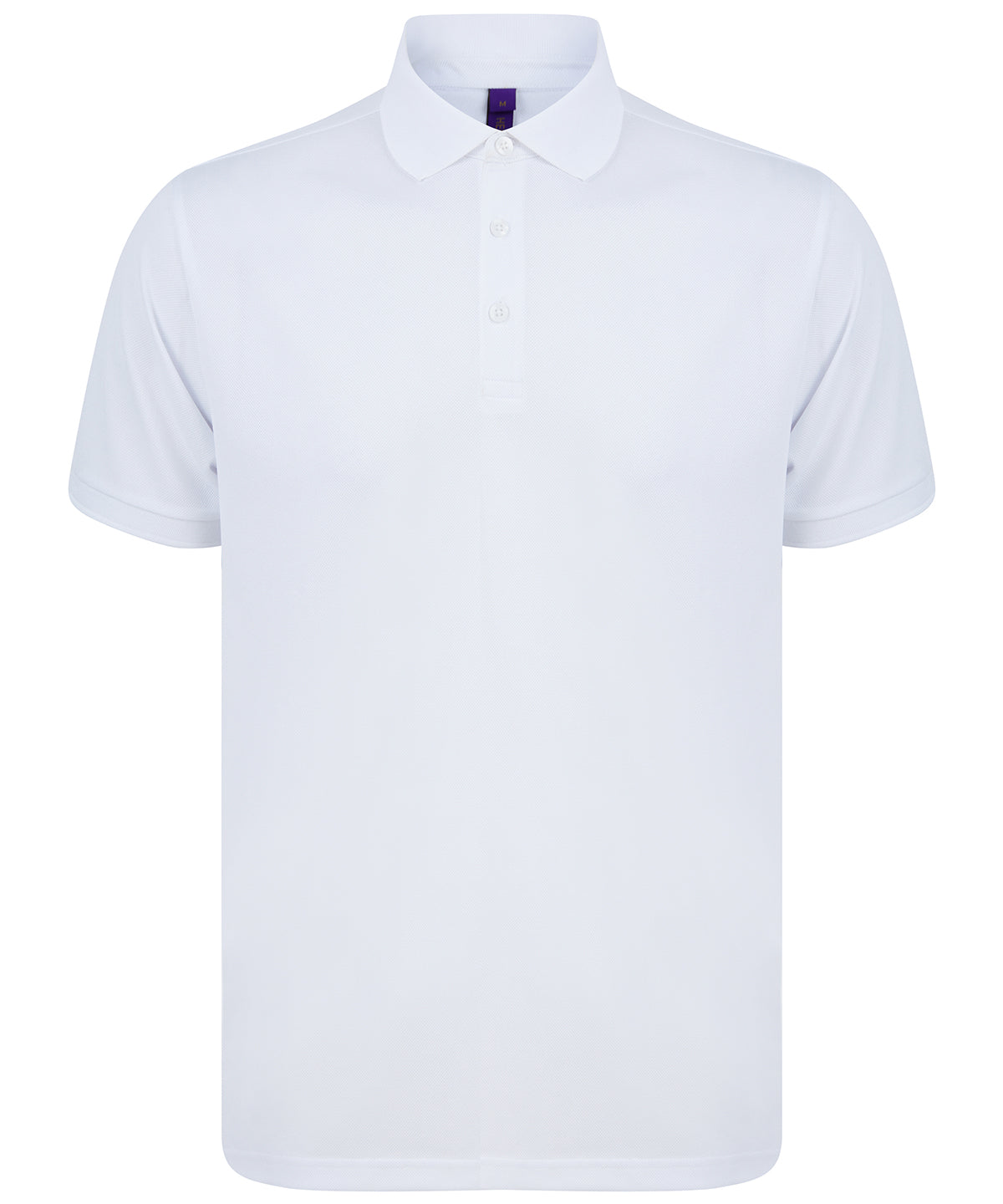 Henbury Recycled polyester polo shirt