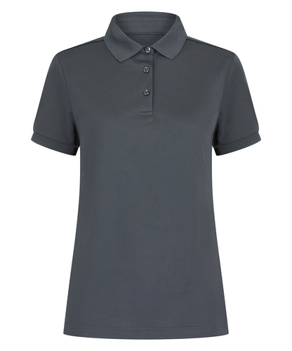 Henbury Women’s recycled polyester polo shirt