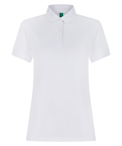 Henbury Women’s recycled polyester polo shirt