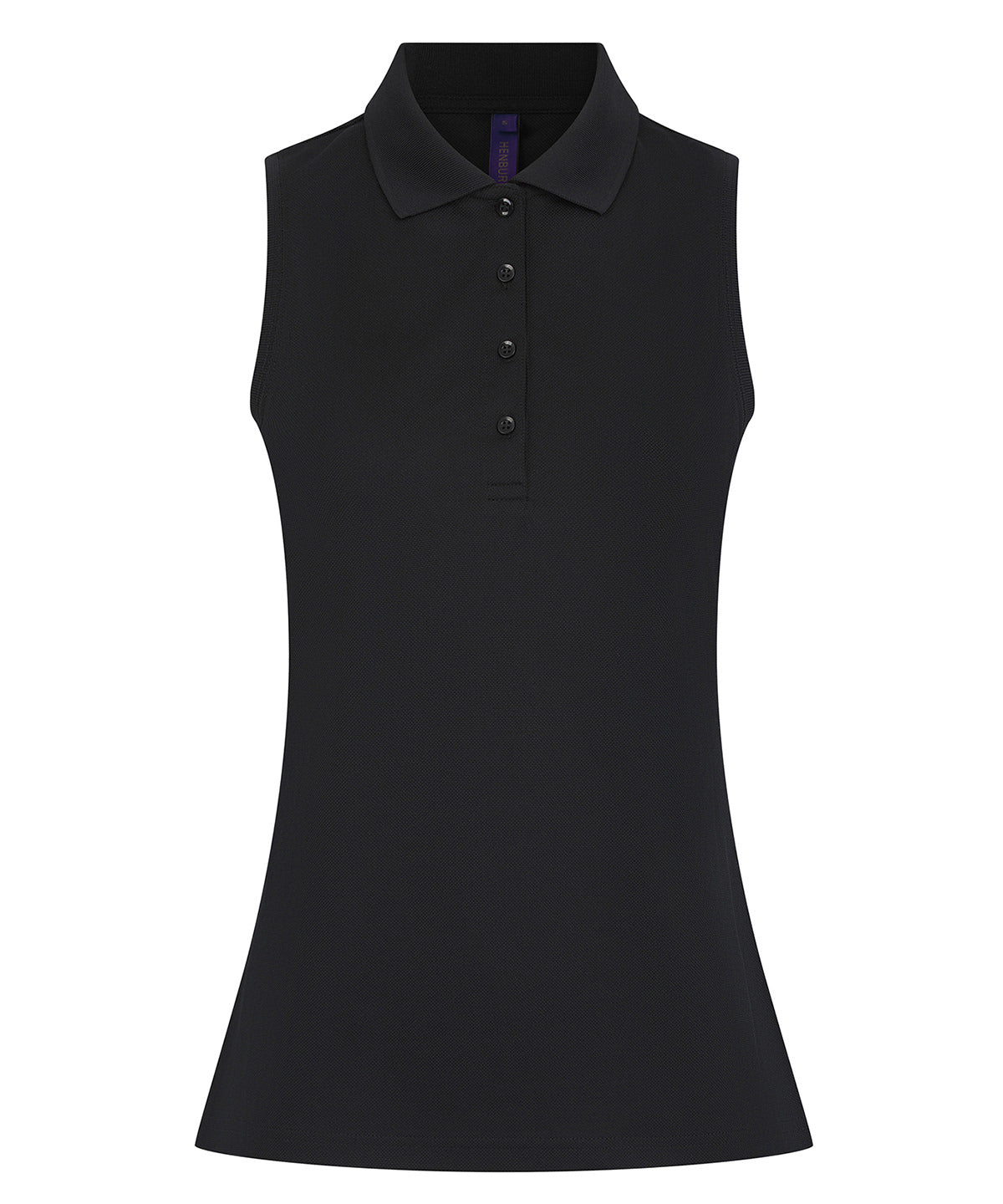Henbury Women’s sleeveless Coolplus® polo shirt