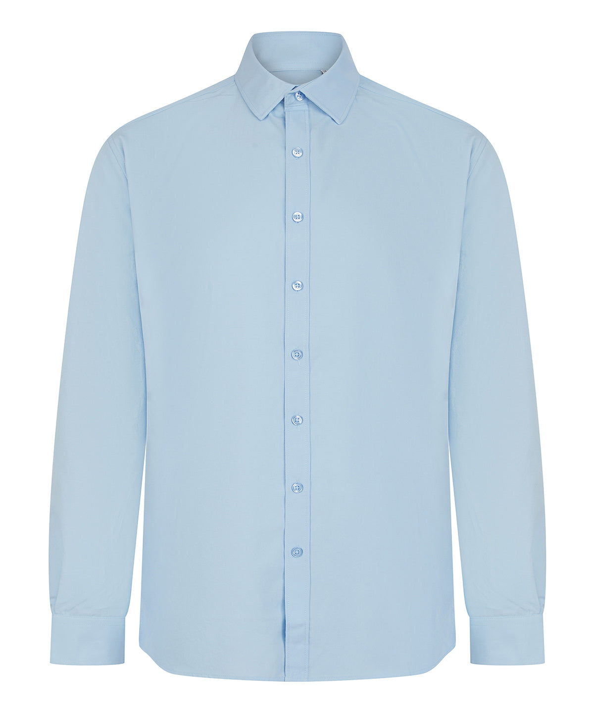 Henbury Long sleeve ‘cotton-feel’ Coolplus® shirt