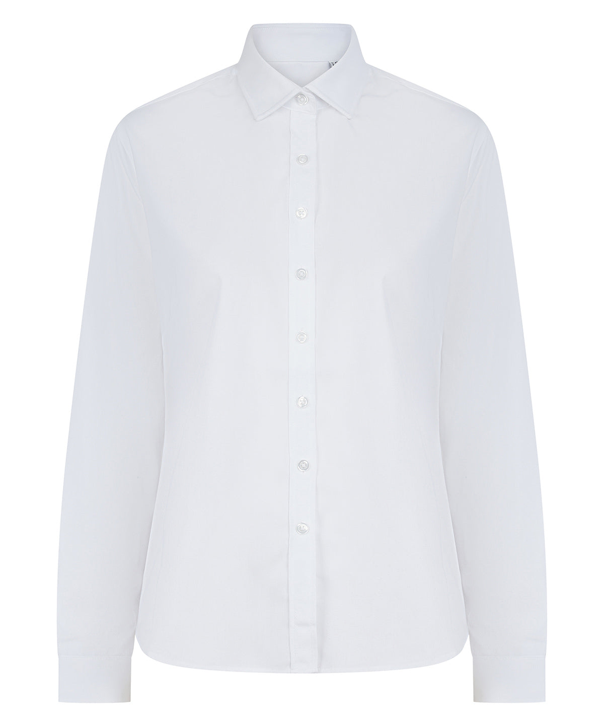 Henbury Women’s long sleeve ‘cotton-feel’ Coolplus® shirt