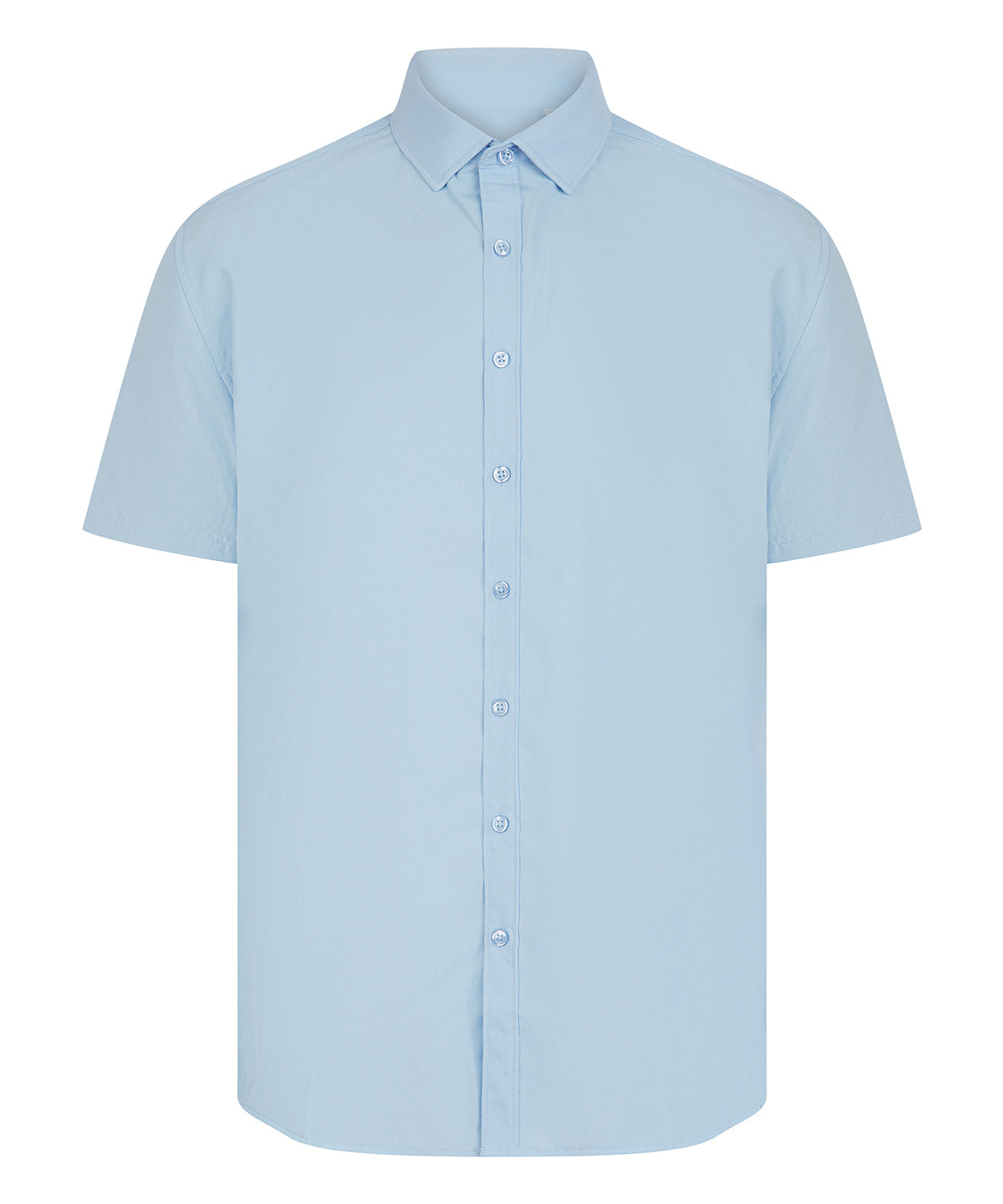 Henbury Short sleeve ‘cotton-feel’ Coolplus® shirt