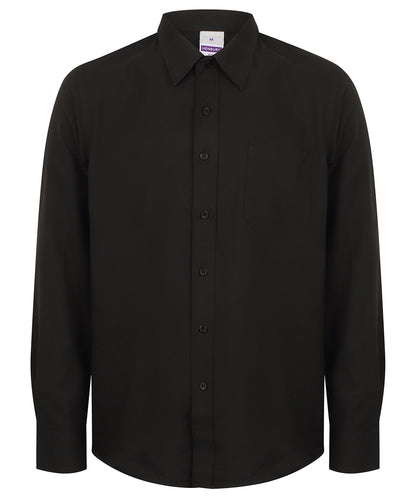 Henbury Wicking antibacterial long sleeve shirt