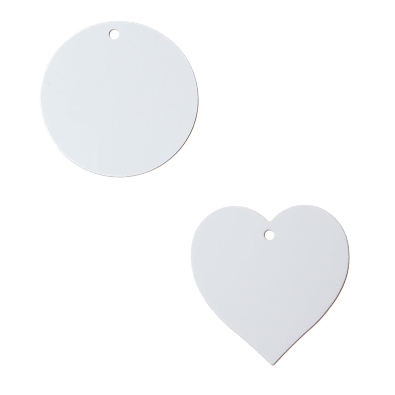 Metal Hanging Ornament - Round