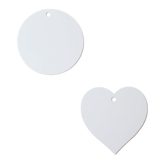 Metal Hanging Ornament - Round