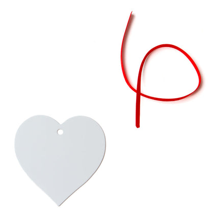 Metal Hanging Ornament - Heart