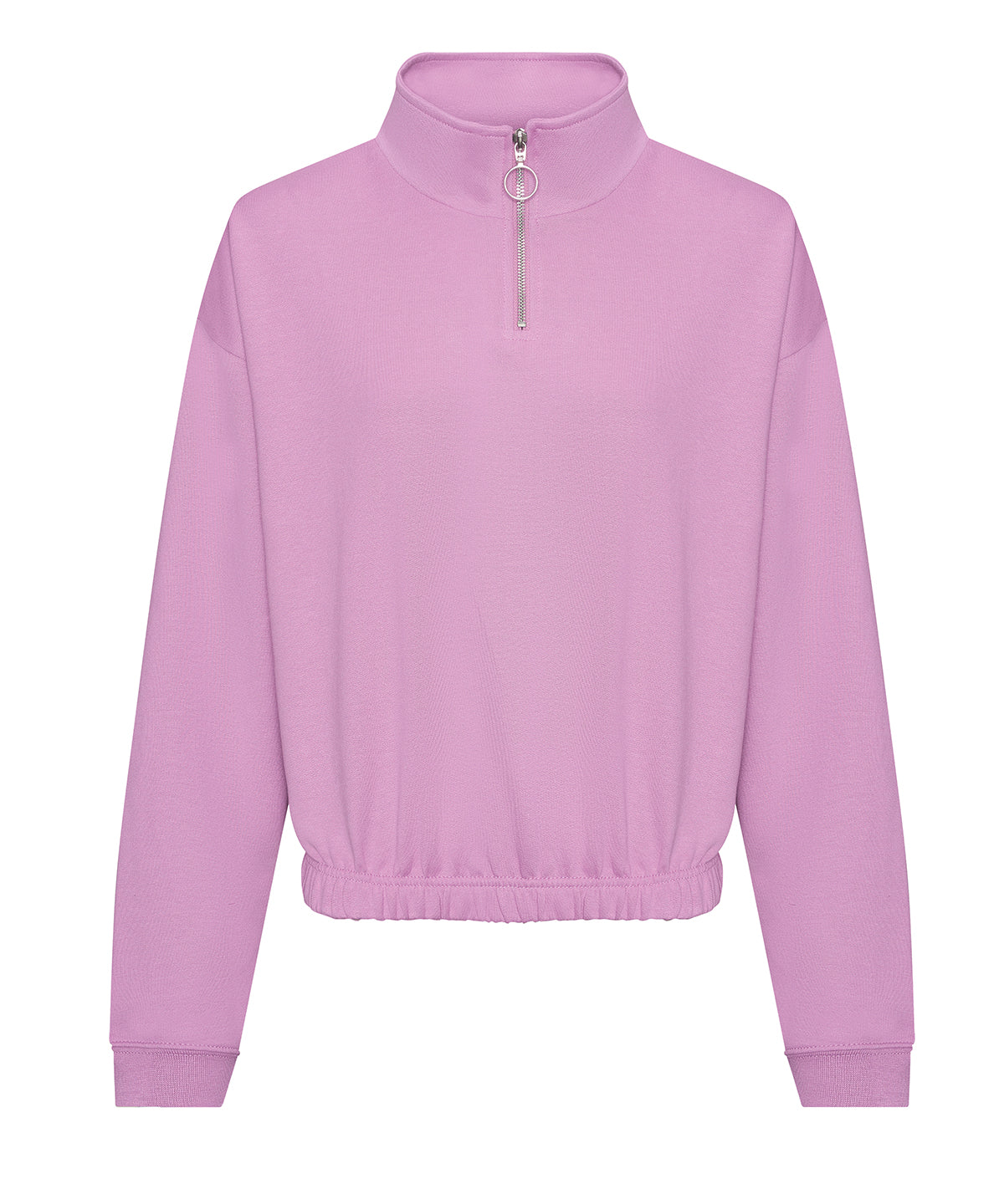 AWDis Just Hoods Women's cropped ¼-zip sweat