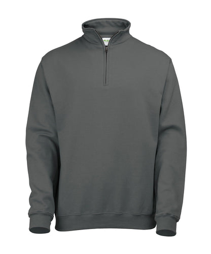 AWDis Just Hoods Sophomore ¼ zip sweatshirt