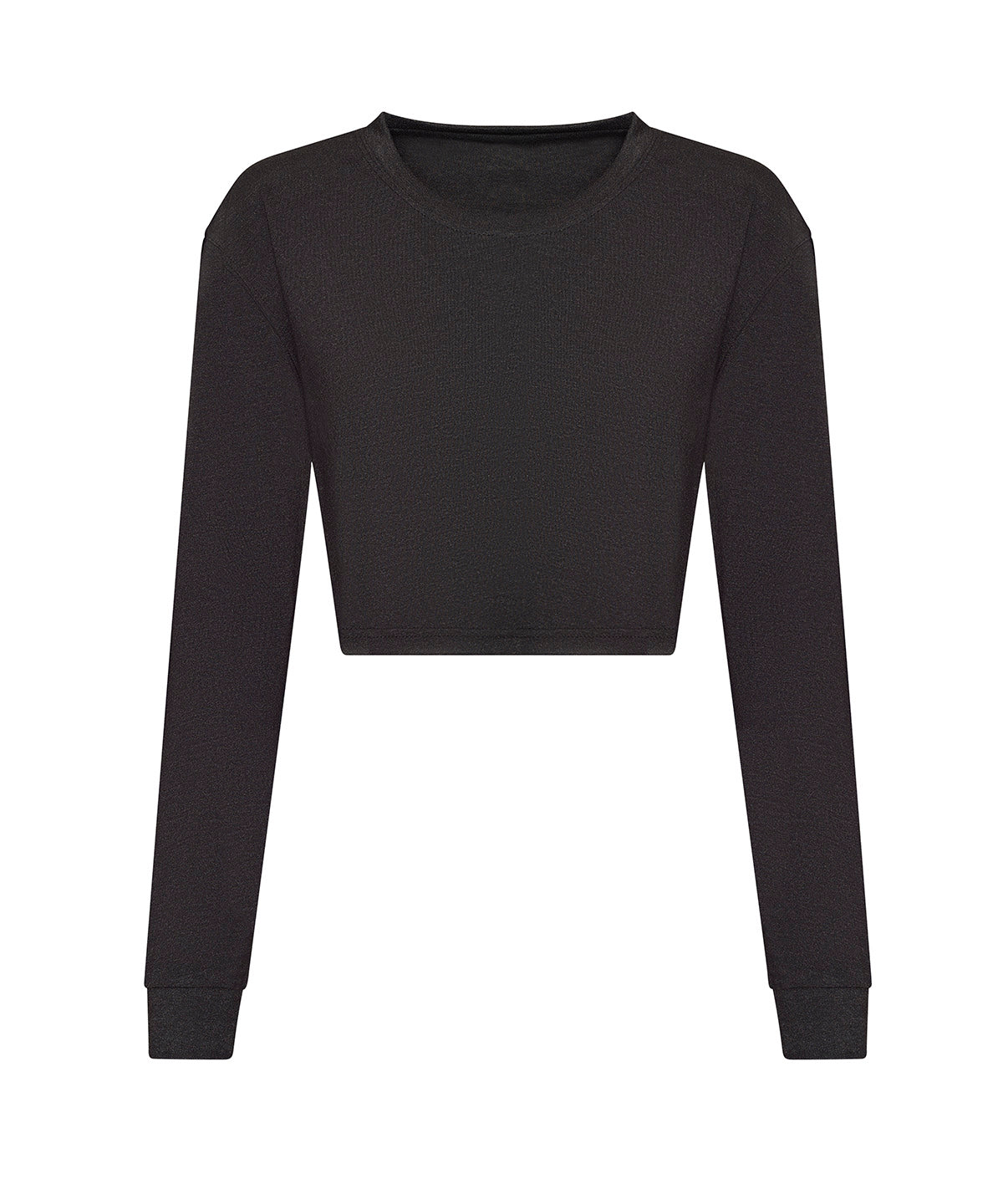 AWDis Just T's Women's long sleeve cropped T