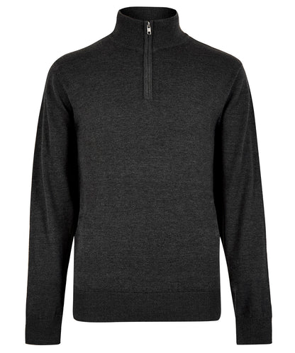 Kustom Kit Regular fit Arundel 1/4-zip sweater
