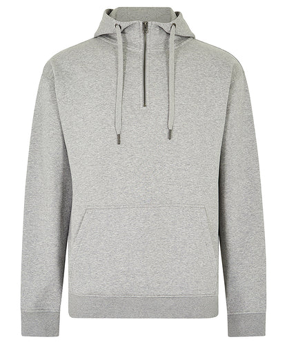 Kustom Kit Regular fit 1/4 zip hoodie
