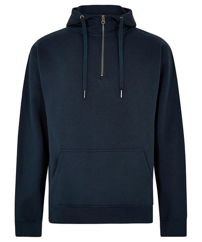 Kustom Kit Regular fit 1/4 zip hoodie